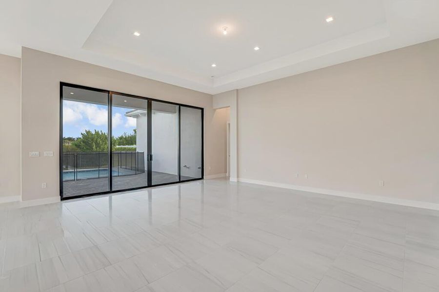 Furnished interior view inside a new home in Apex at Avenir, Palm Beach Gardens (Image 13). Furnished interior view inside a new home in Apex at Avenir, Palm Beach Gardens (Image 13).