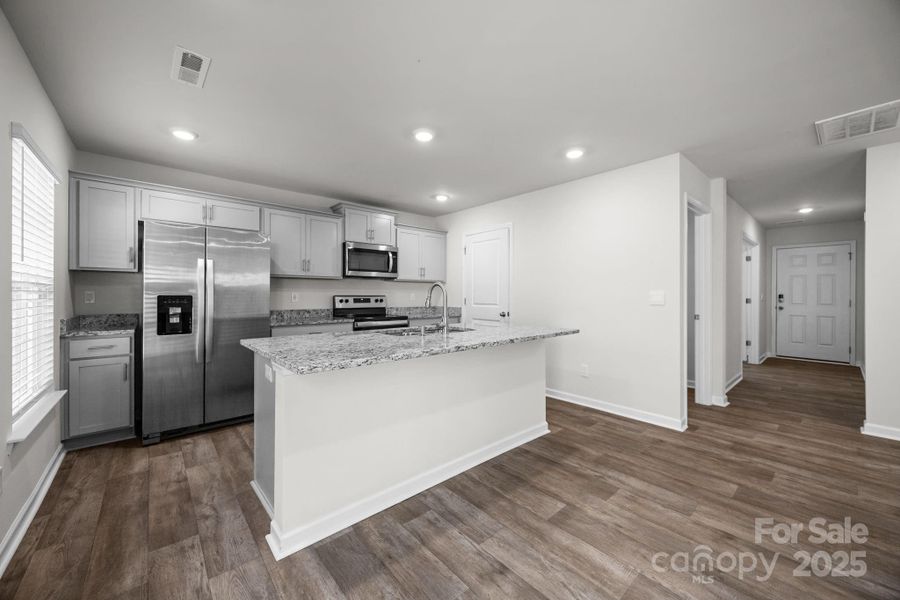 Furnished interior view inside a new home in , Mocksville (Image 20).