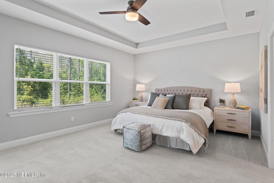 Furnished interior view inside a new home in , St. Augustine (Image 16).