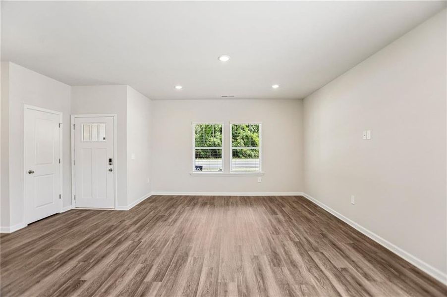 Spacious, unfurnished interior of a new home in Avalon - Vista Series, Conyers (Image 30).