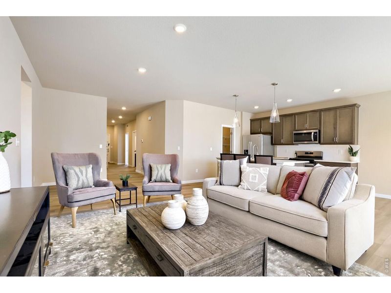 Furnished interior view inside a new home in Farmstead, Berthoud (Image 15).