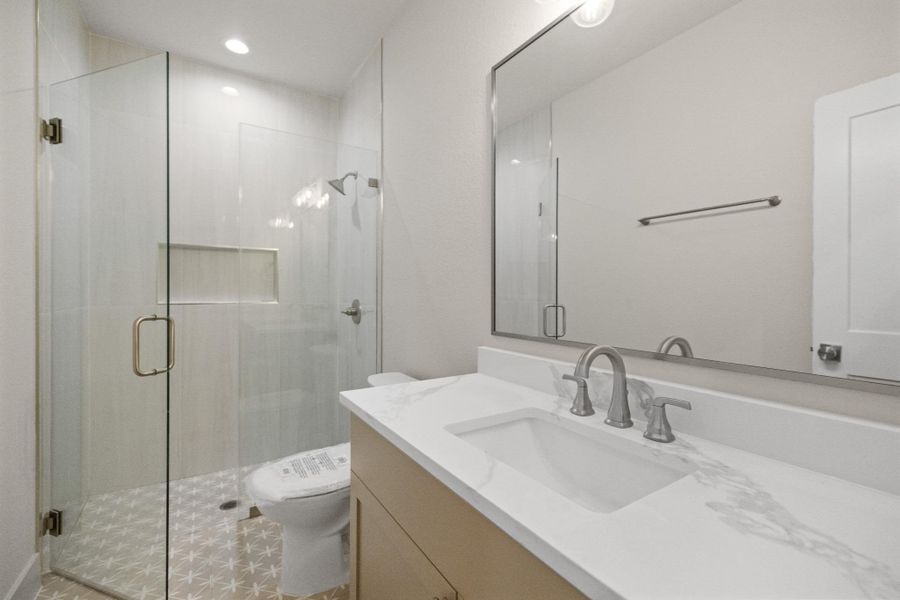 Furnished interior view inside a new home in , Lago Vista (Image 6).
