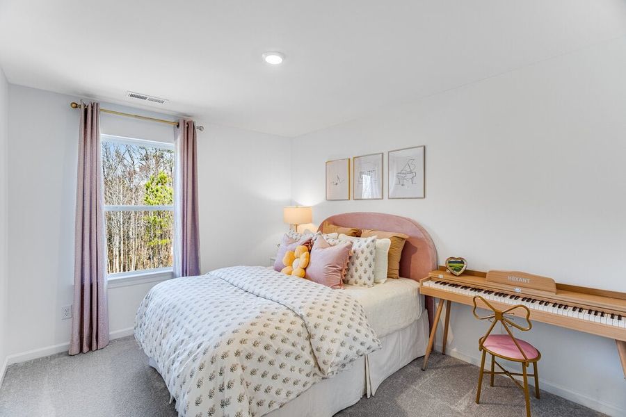 Furnished interior view inside a new home in Silverstone, Knightdale (Image 10). Furnished interior view inside a new home in Silverstone, Knightdale (Image 10).