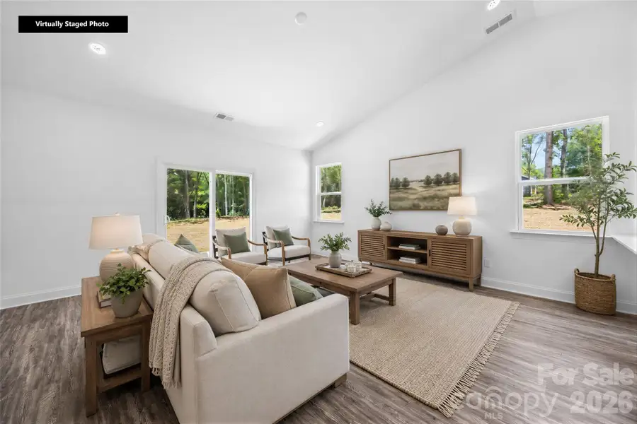 Furnished interior view inside a new home in , Statesville (Image 7).