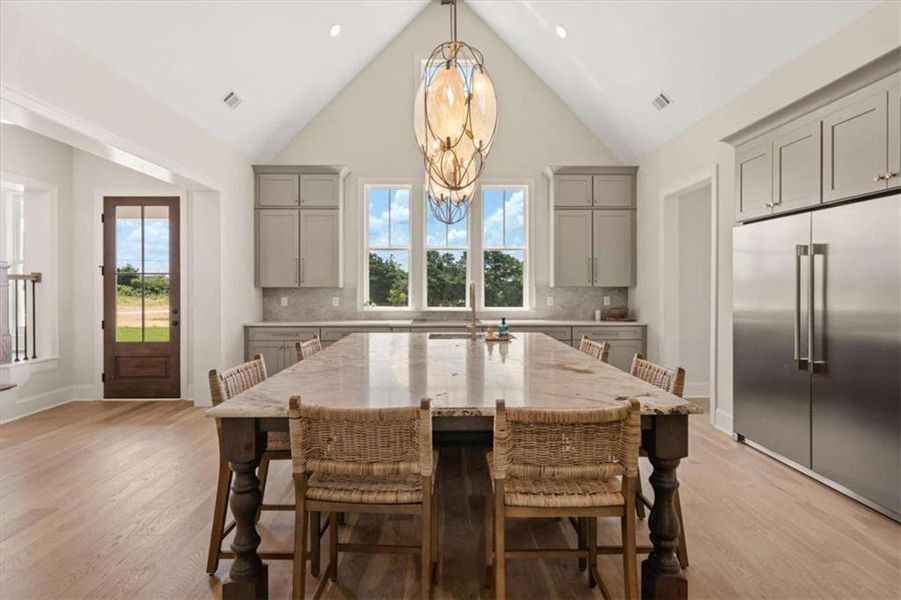 Furnished interior view inside a new home in , Roopville (Image 7).