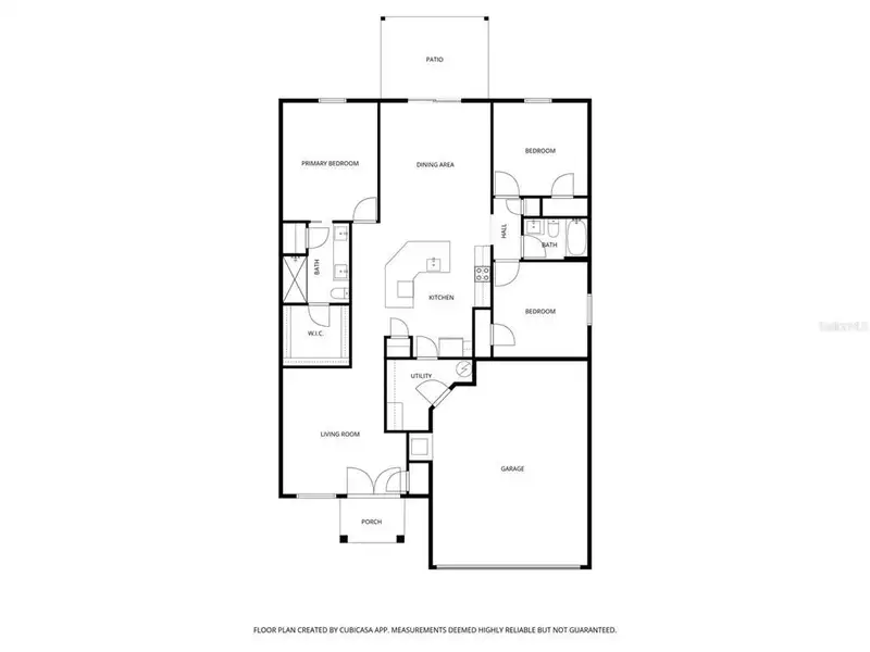 2D floor plan layout of this home in , Webster, FL (Image 5).
