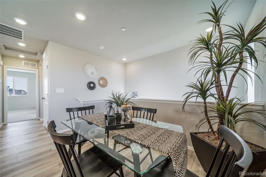 Furnished interior view inside a new home in , Commerce City (Image 27).