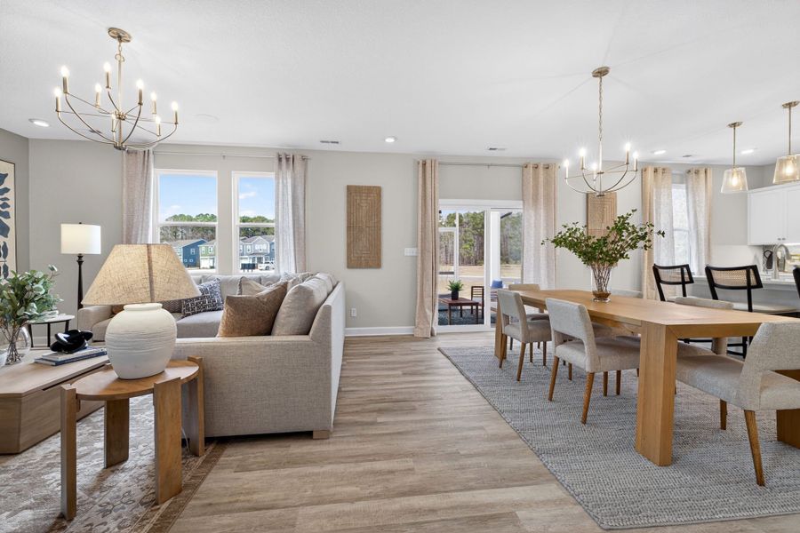 Representative furnished interior of a home built from the The Poppy by Chesapeake Homes in Neill's Pointe, Angier (Image 11). Representative furnished interior of a home built from the The Poppy by Chesapeake Homes in Neill's Pointe, Angier (Image 11).