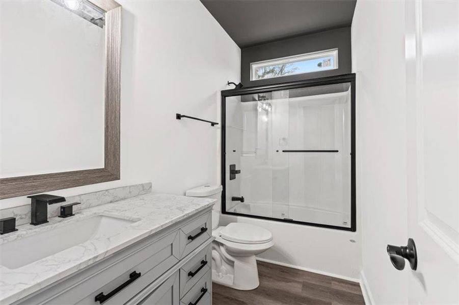 Furnished interior view inside a new home in , Austell (Image 11).