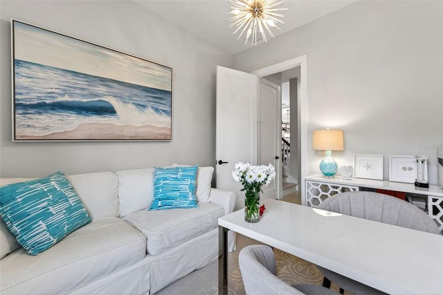 Furnished interior view inside a new home in , Venice (Image 61).