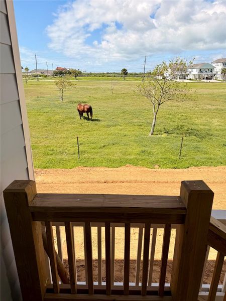 Exterior details and patio area of a home in , Galveston (Image 17).