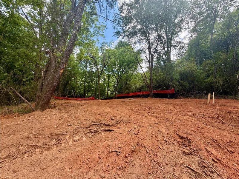 Site preparation for new homesites in Aster, Roswell (Image 51).