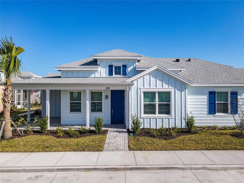 Front exterior of a new home in , Daytona Beach, FL, highlighting curb appeal (Image 1). Front exterior of a new home in , Daytona Beach, FL, highlighting curb appeal (Image 1).