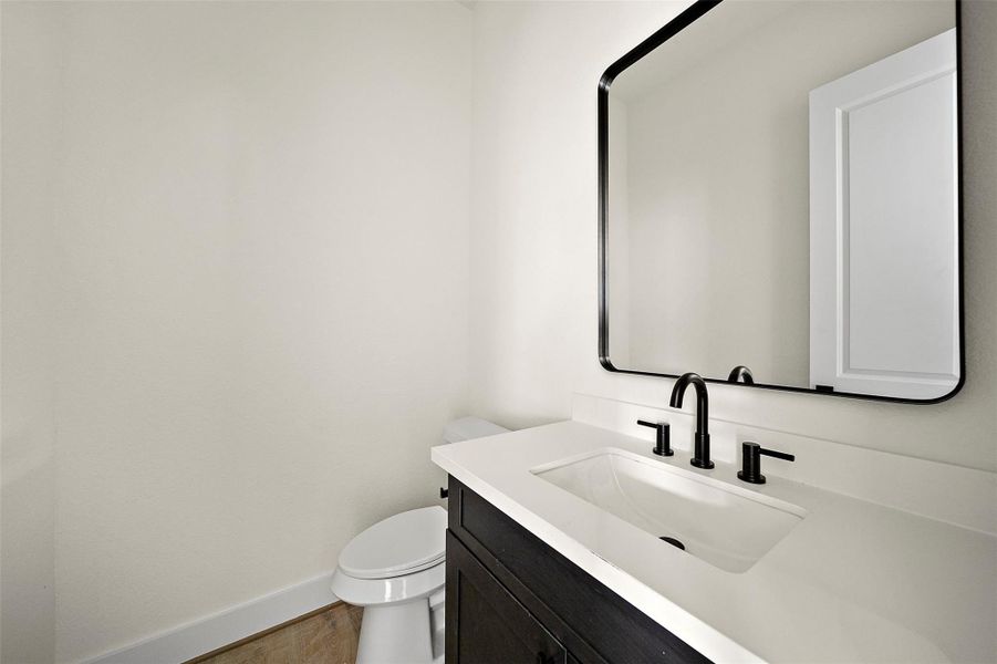 Close-up of interior finishes inside a home in , Houston (Image 15).