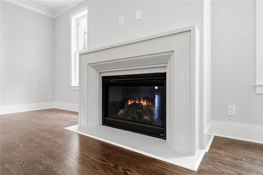 Close-up of interior finishes inside a home in , Alpharetta (Image 20).