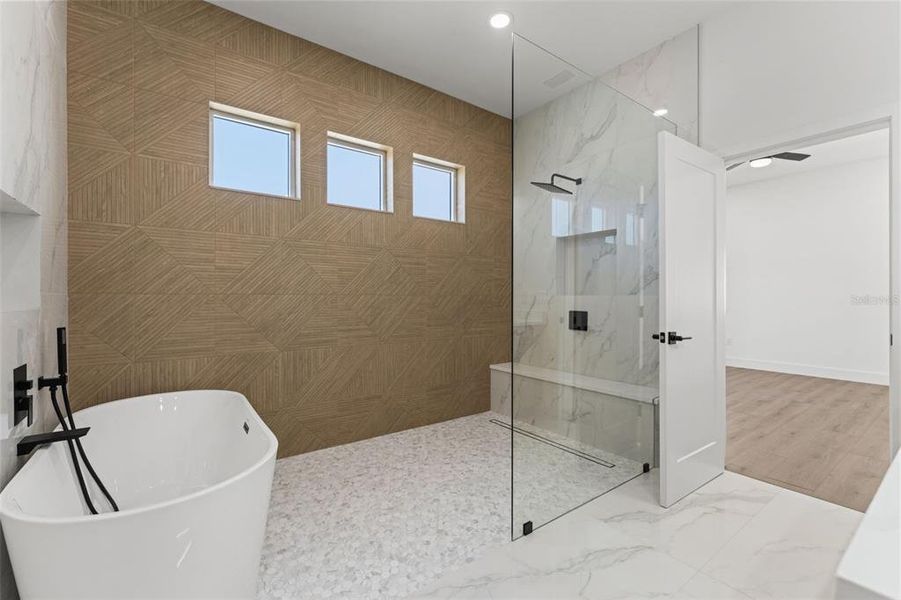 Furnished interior view inside a new home in , Tampa (Image 17).