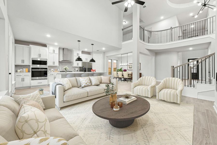 Virtually staged representative photo. Home under construction. Design selections and colors may vary.