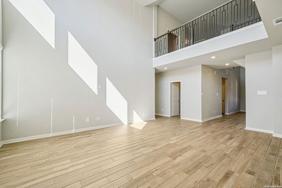 Spacious, unfurnished interior of a new home in Estancia Ranch - Classic Series, San Antonio (Image 27). Spacious, unfurnished interior of a new home in Estancia Ranch - Classic Series, San Antonio (Image 27).