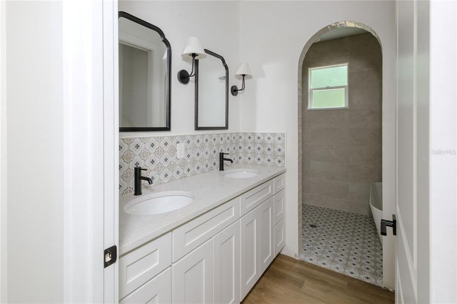 Furnished interior view inside a new home in , Sanford (Image 8).