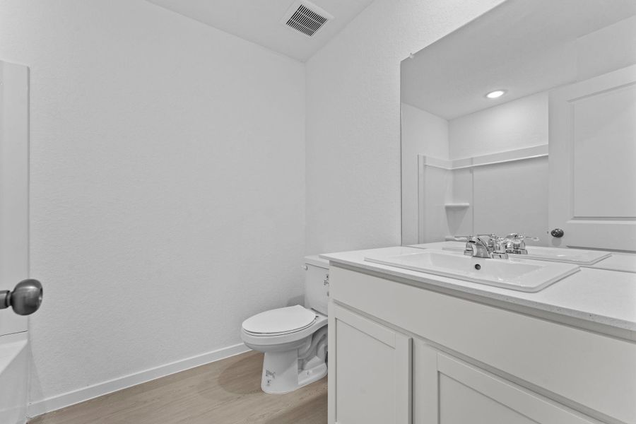 Furnished interior view inside a new home in Friendship Oaks, Fredericksburg (Image 4).