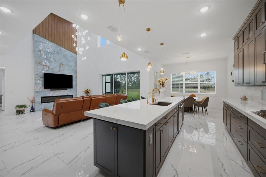 Furnished interior view inside a new home in , Zephyrhills (Image 10). Furnished interior view inside a new home in , Zephyrhills (Image 10).