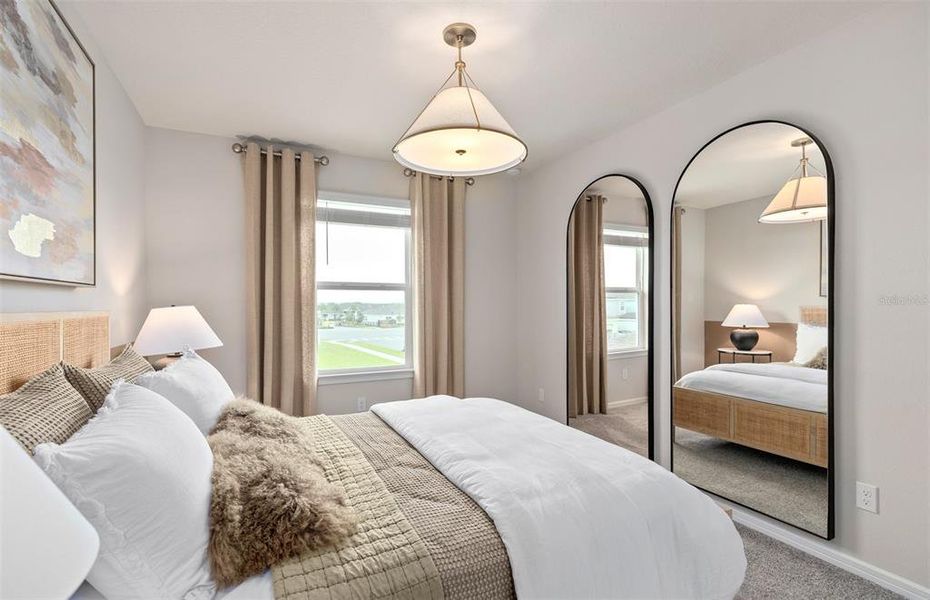 Furnished interior view inside a new home in The Landings at Live Oak Lake, St. Cloud (Image 20).