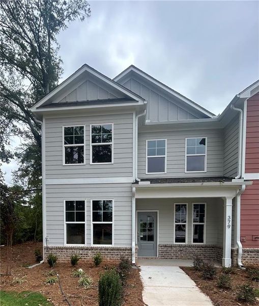 Front exterior of a new home in , Athens, GA, highlighting curb appeal (Image 2). Front exterior of a new home in , Athens, GA, highlighting curb appeal (Image 2).