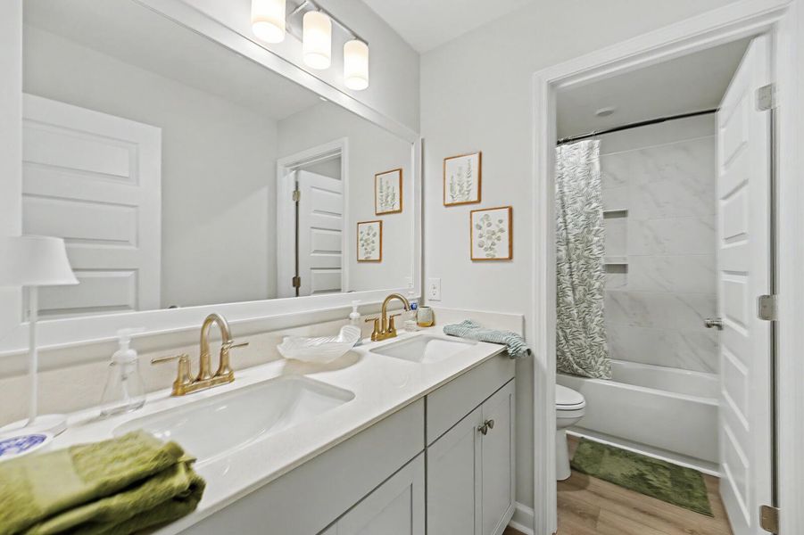 Furnished interior view inside a new home in Six Oaks, Summerville (Image 9).