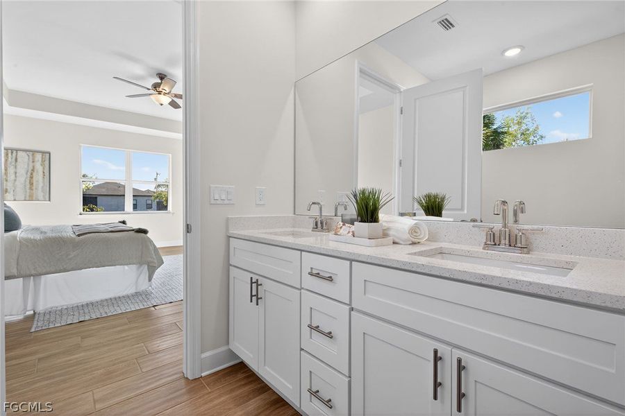 Furnished interior view inside a new home in Cape Coral, Cape Coral (Image 18). Furnished interior view inside a new home in Cape Coral, Cape Coral (Image 18).