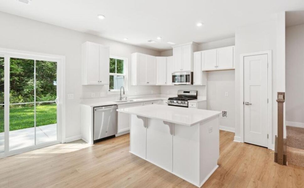 Furnished interior view inside a new home in Crescent Cove, Summerville (Image 2).