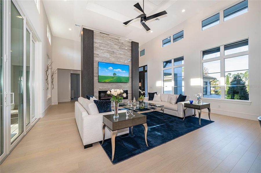 Furnished interior view inside a new home in , Montverde (Image 35). Furnished interior view inside a new home in , Montverde (Image 35).