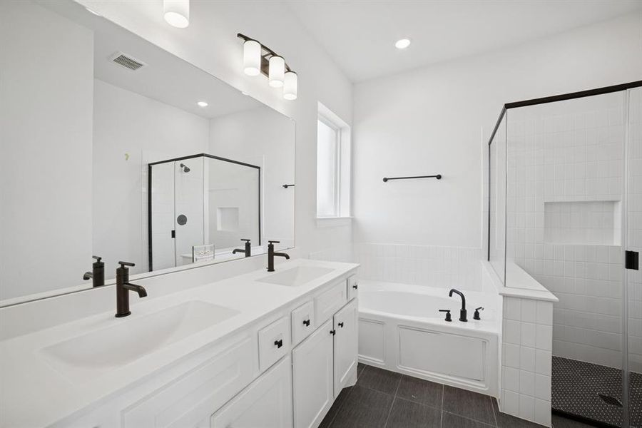 Furnished interior view inside a new home in Walsh Cottage, Annetta North (Image 9).