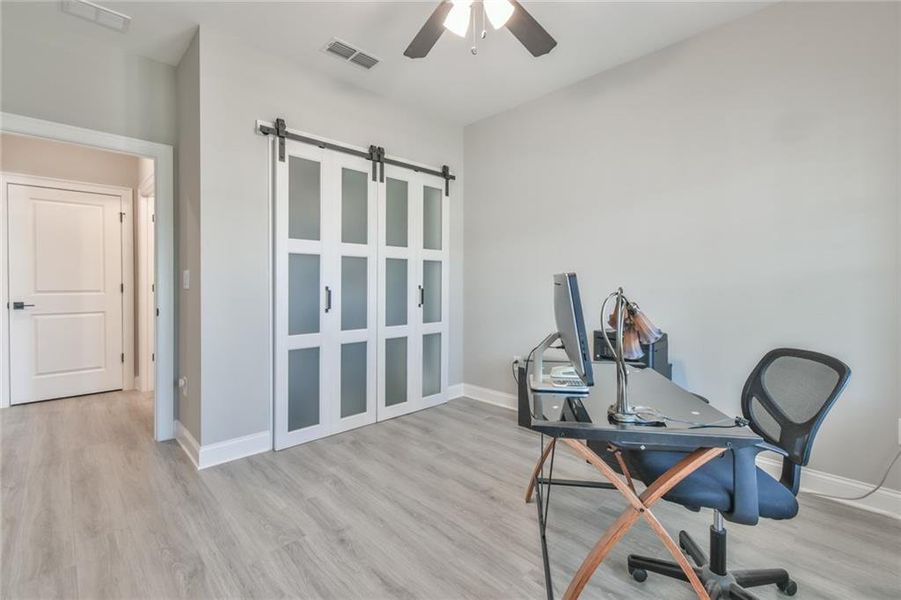 Furnished interior view inside a new home in , Dacula (Image 5).