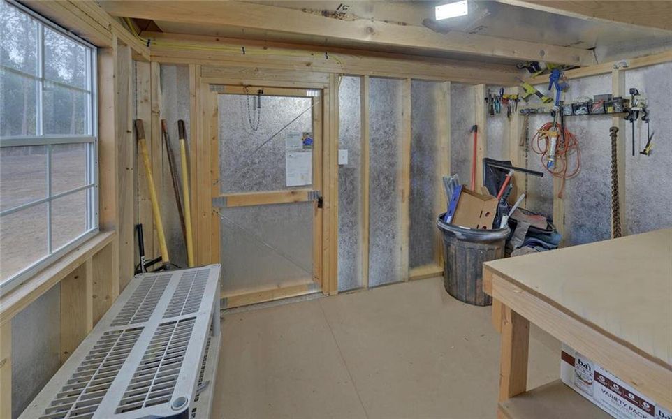 In-progress construction of a new home in , Hartwell, GA (Image 40).