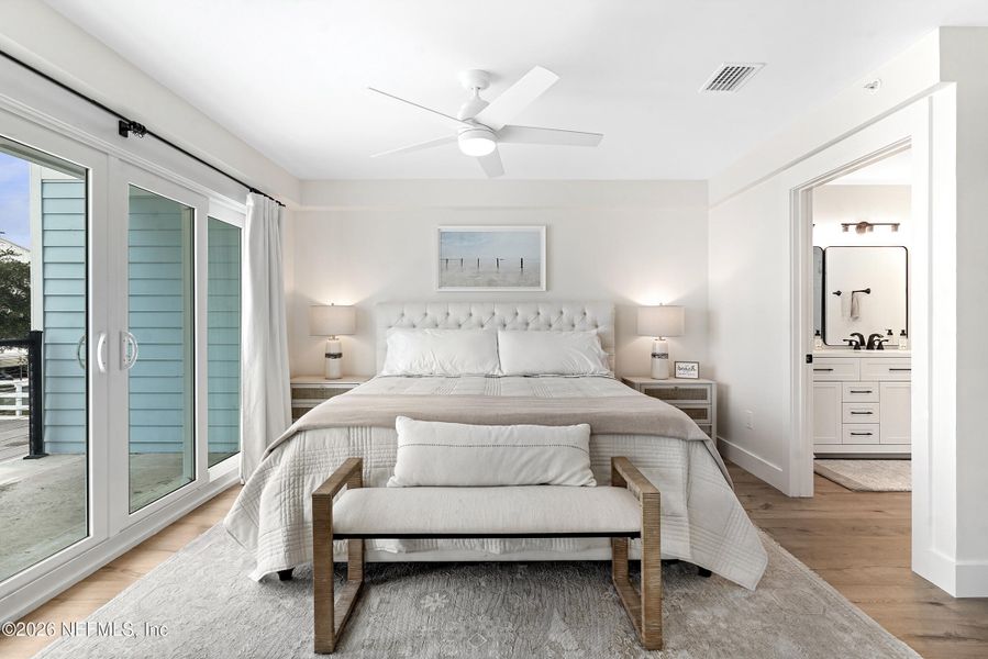 Furnished interior view inside a new home in , St. Augustine (Image 11).