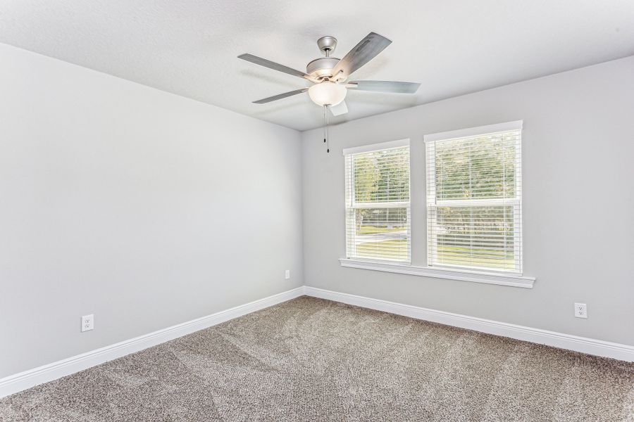 Representative unfurnished interior of a home built from the The Liberty by Herbst Homes in Clear Water Landing, Milton (Image 66).