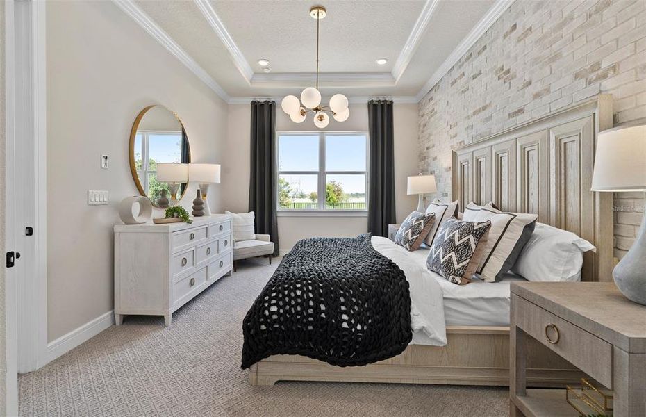 Furnished interior view inside a new home in , Mount Dora (Image 14).