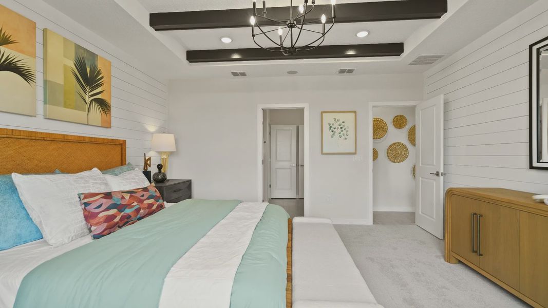Castaway Floor Plan Primary Suite