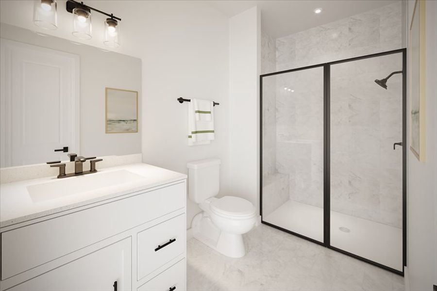 Representative furnished interior of a home built from the Marina by Ryan Homes in Malabar Springs, Palm Bay (Image 4).