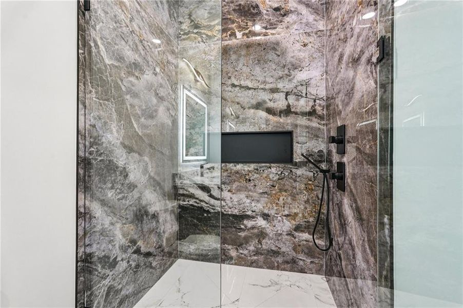 Close-up of interior finishes inside a home in , Sugar Hill (Image 23).