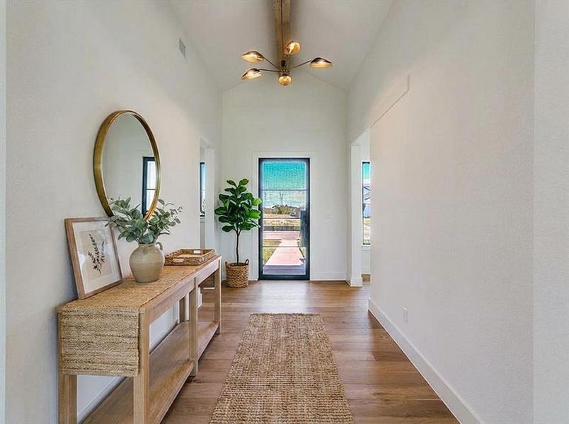 Virtual Staged Foyer Virtual Staged Foyer