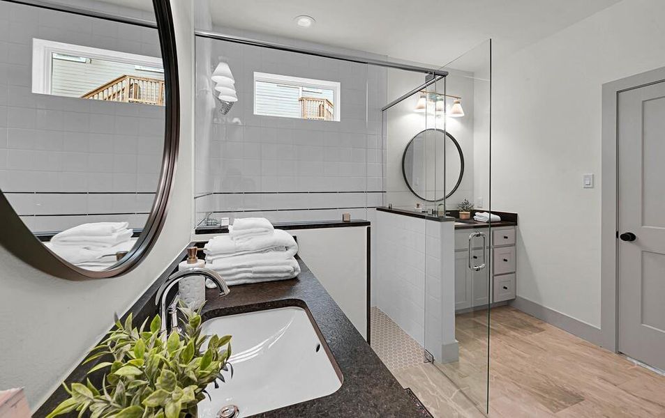 Furnished interior view inside a new home in , Waco (Image 16). Furnished interior view inside a new home in , Waco (Image 16).