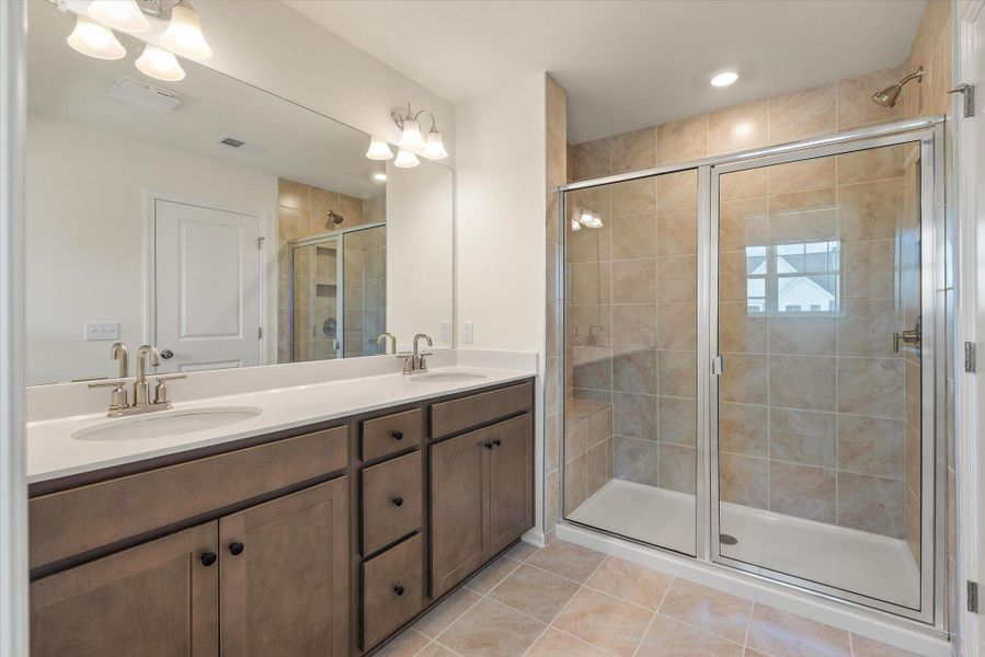 Furnished interior view inside a new home in The Landings at Montague, Goose Creek (Image 12).