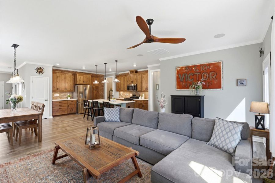Furnished interior view inside a new home in , Fort Mill (Image 6).