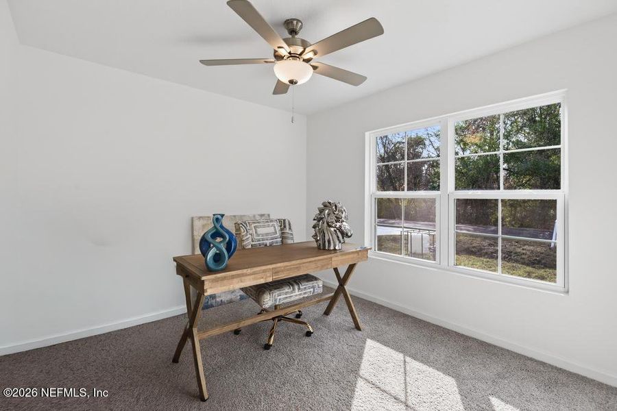 Furnished interior view inside a new home in , Jacksonville (Image 8).