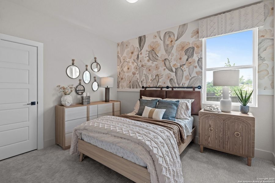 Furnished interior view inside a new home in Prominence – Now Selling, San Antonio (Image 11).