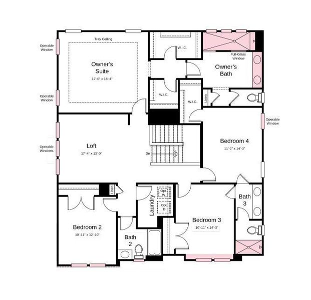 Additional Highlights Include: screened outdoor living, first floor guest suite, additional windows, tray ceilings, extended walk in shower.