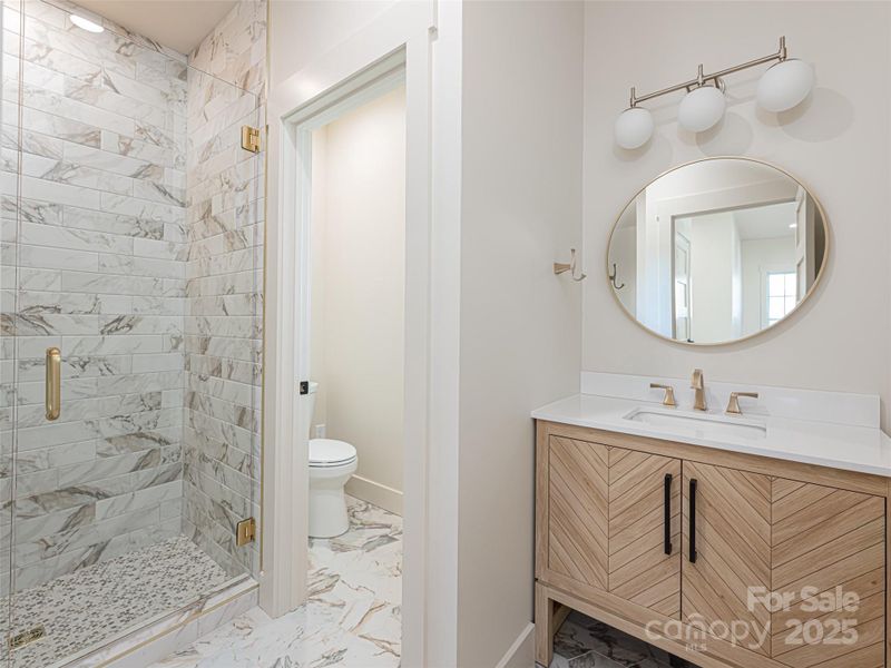 Furnished interior view inside a new home in , Asheville (Image 13).