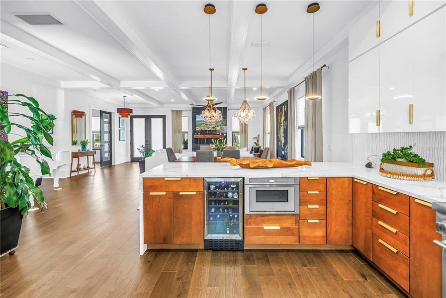 Furnished interior view inside a new home in , St. Petersburg (Image 11).