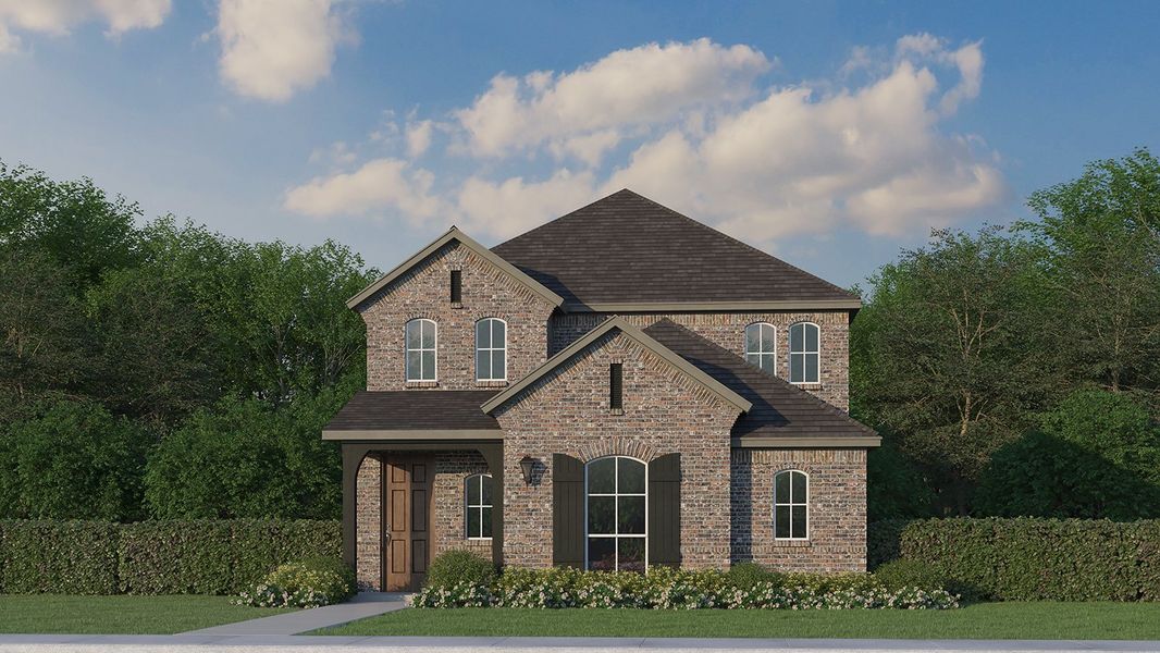 Plan 1460 Elevation A Plan 1460 Elevation A